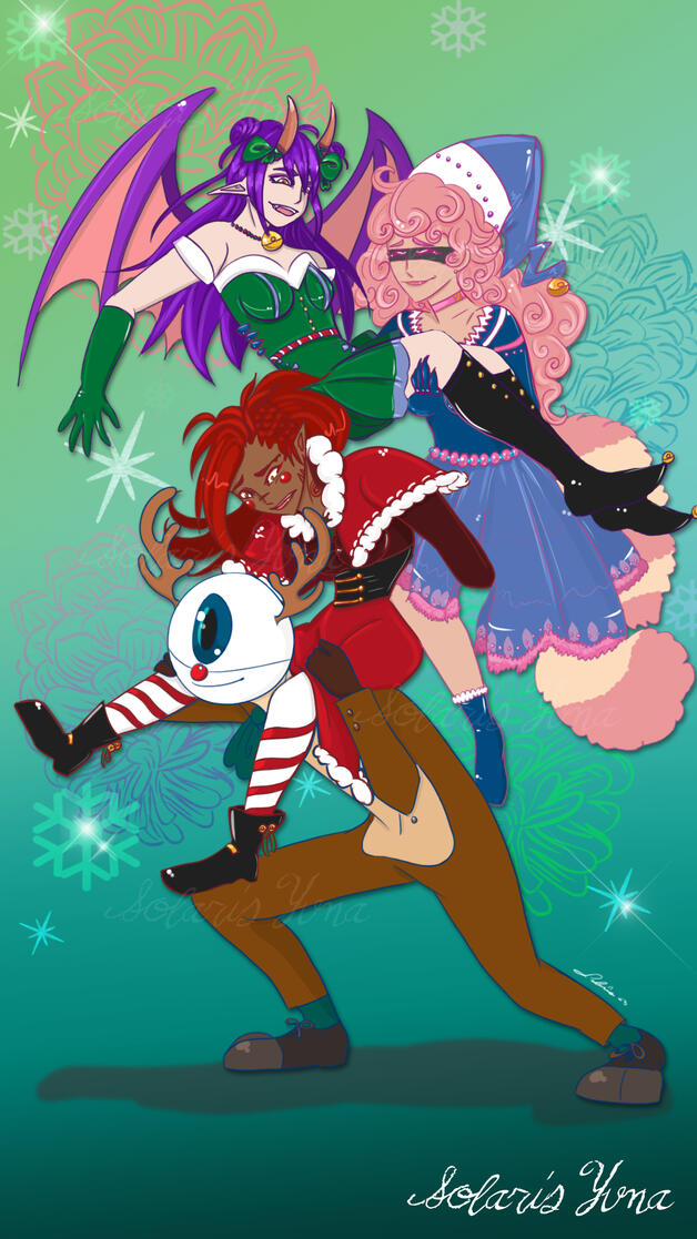 Group portrait of vtuber group Vtwixt